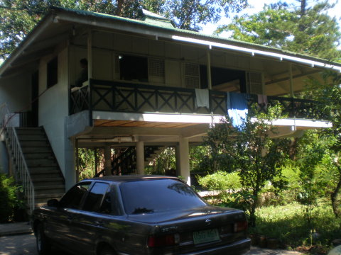 One quarter of the main house