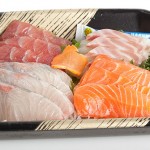 Typical Japanese Sashimi Set